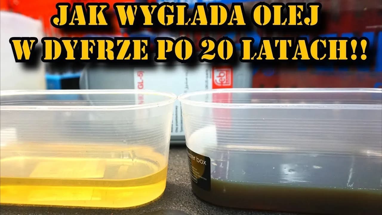 Wymiana oleju w dyferencjale: Kiedy i jaki olej wybrać?